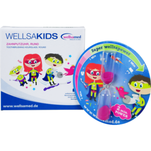 wellsakids Zahnputzuhr, runde Pappe