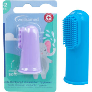 wellsamed Fingerzahnbürste Baby